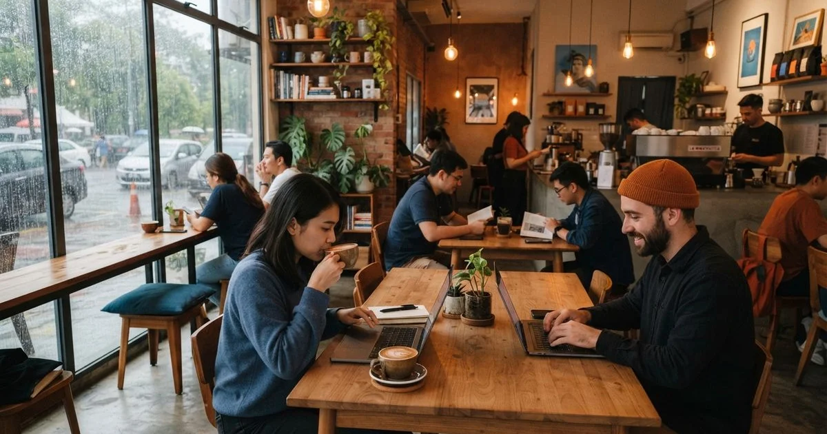 Your rainy-season cafe checklist for Petaling Jaya
