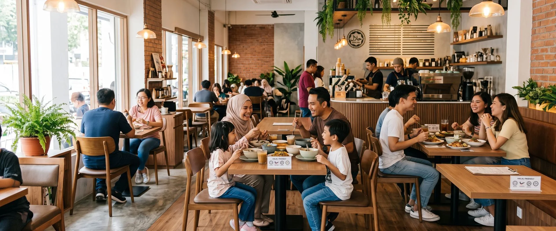 Halal / Muslim-Friendly Cafes