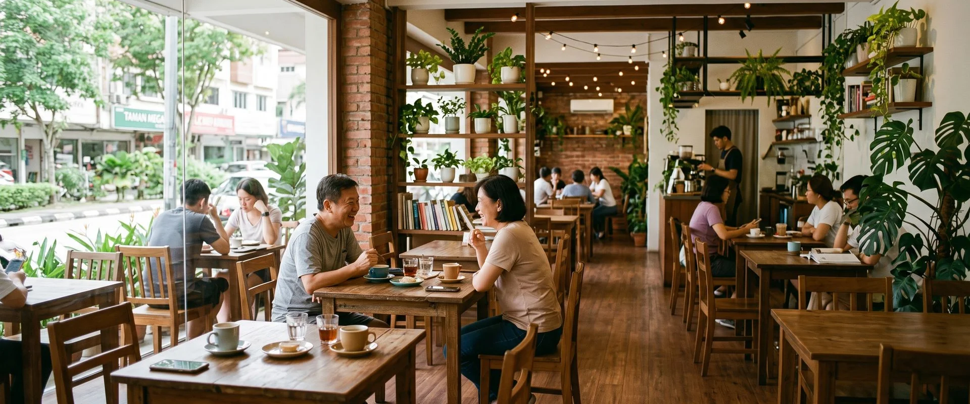 cafe in Taman Megah, Petaling Jaya